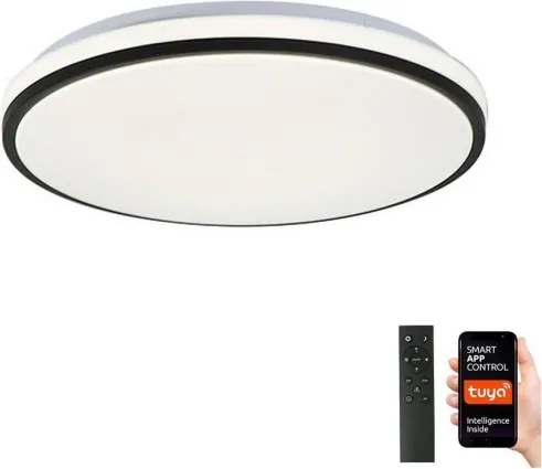 Brilagi - Plafonieră LED SMART reglabilă, 24W, 230V, Ø 38 cm, Wi‑Fi Tuya + telecomandă