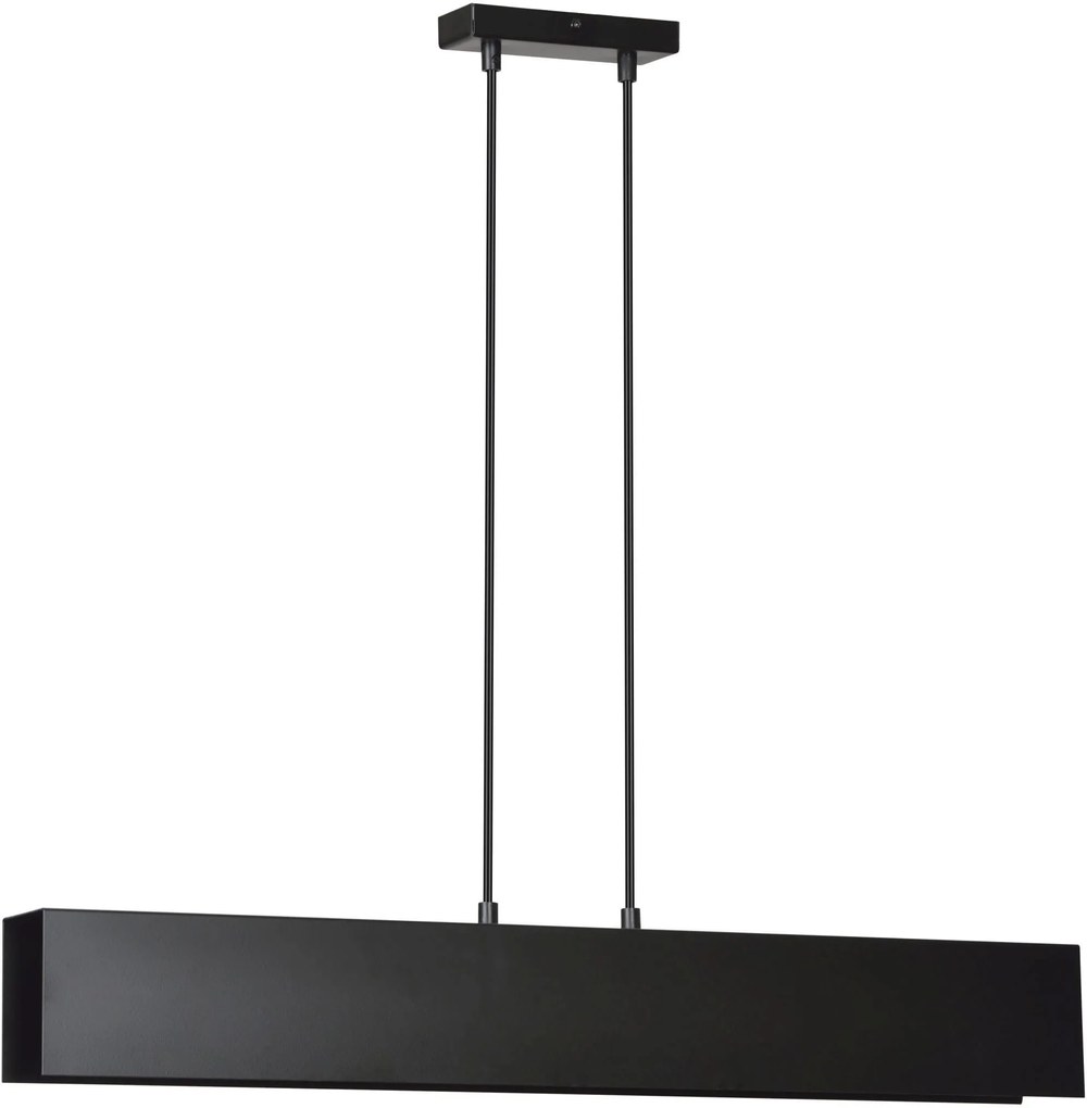 Emibig Gentor lampă suspendată 3x60 W negru 672/3