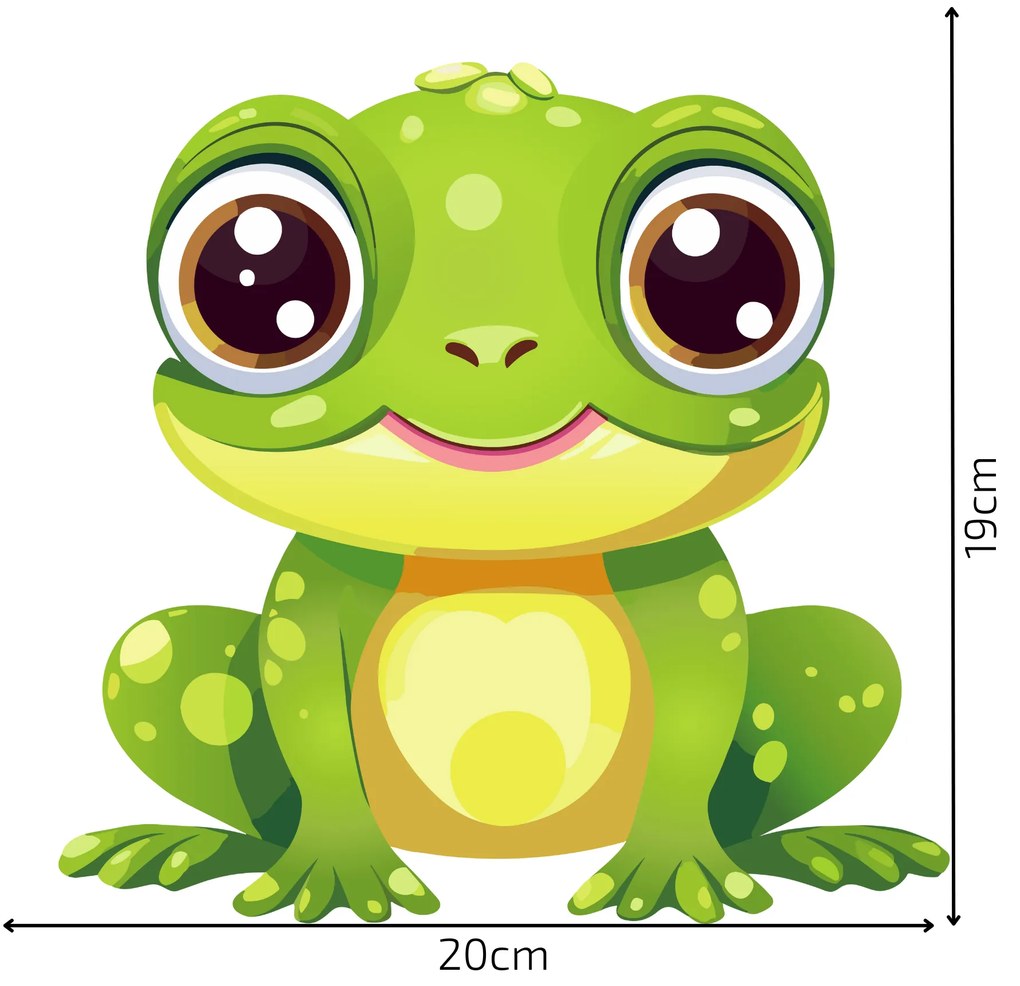 PIPPER. Autocolante pentru mobilier „Animale din desene animate”