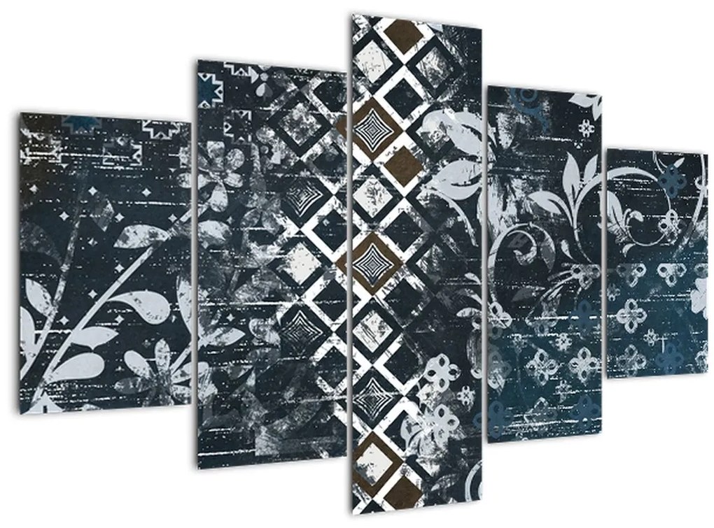 Tablou - Decorațiuni flori (150x105 cm)