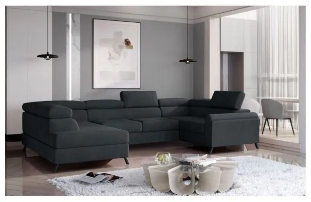 Colțar Escada 336cm Gri