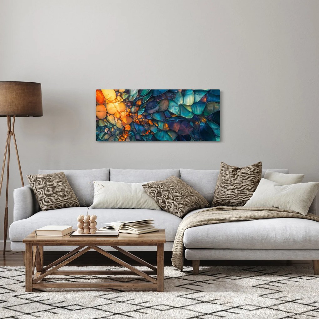 Tablou - Mozaic de sticlă (120x50 cm)