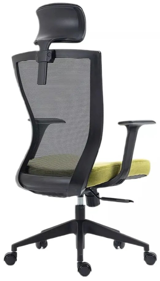 Scaun de birou Q328H negru/verde