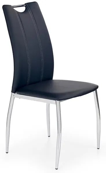 Scaun de sufragerie Asmara (negru). Promo -7%. 770654