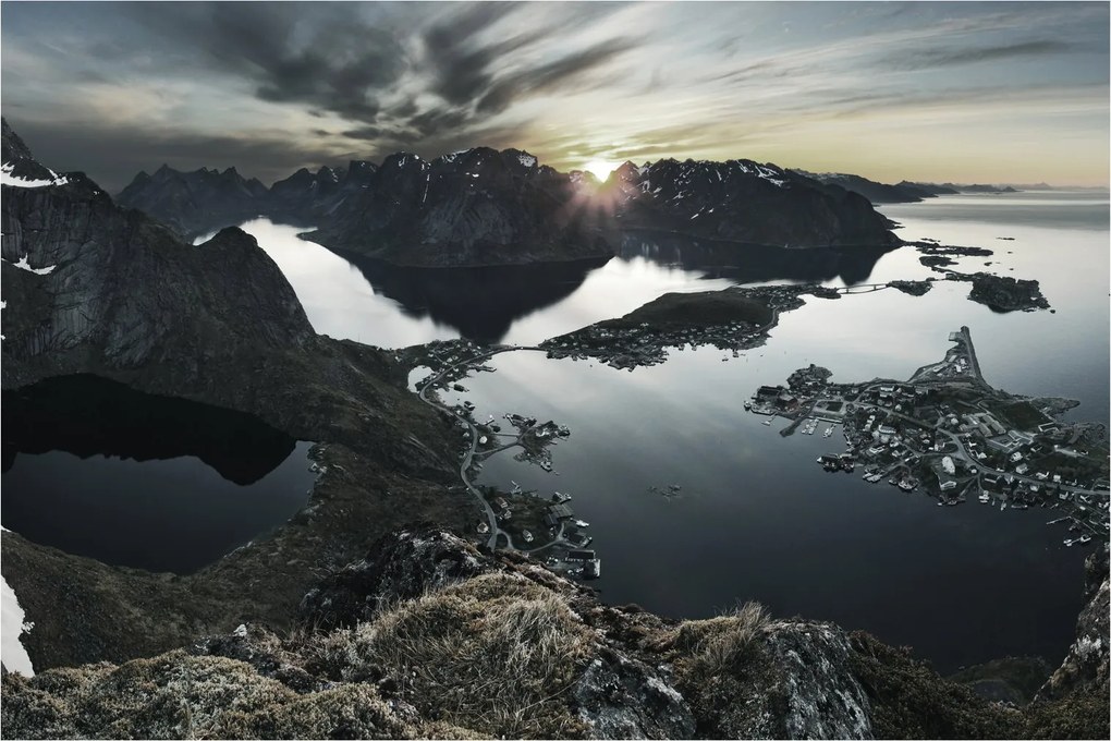 Tablou - Munții norvegieni (90x60 cm)