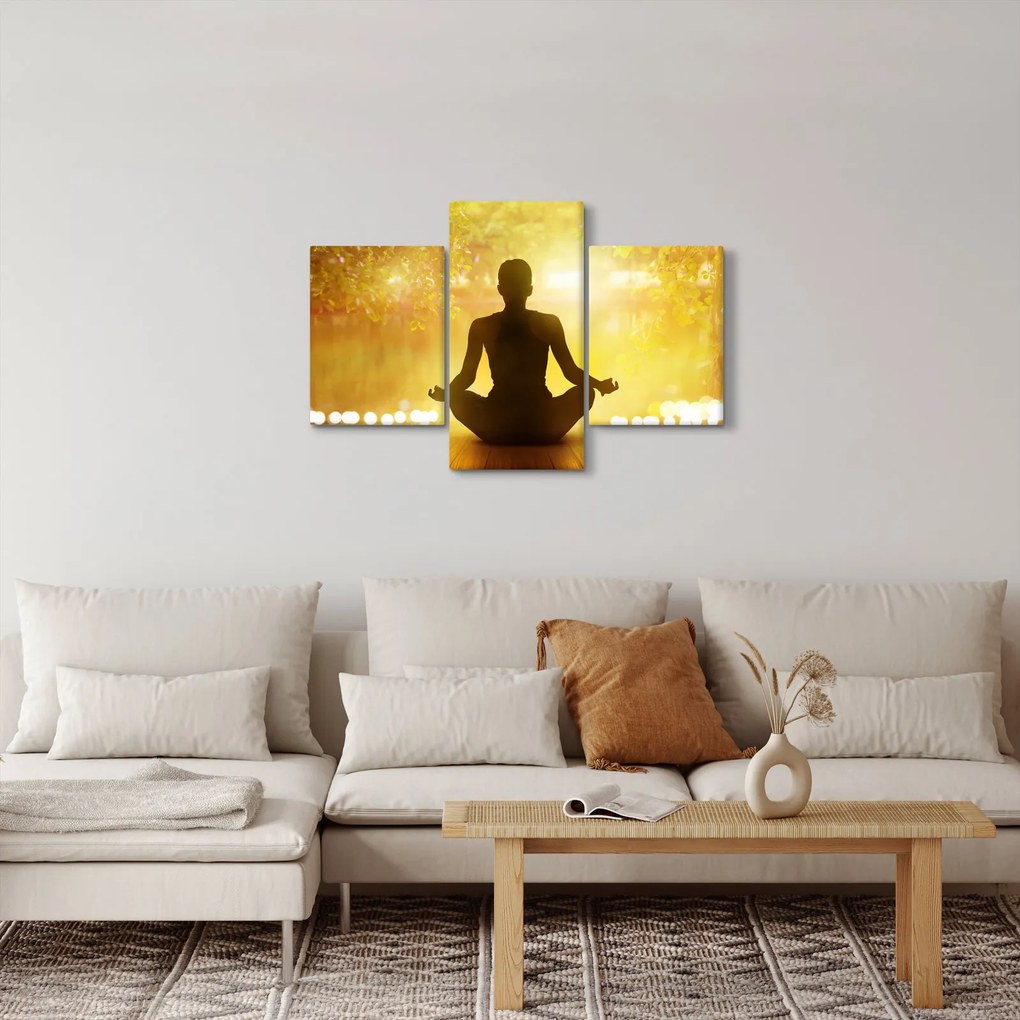Tablou - meditare (90x60 cm)