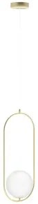 Pendul modern 1 bec G9 Coco AZ4981 Azzardo