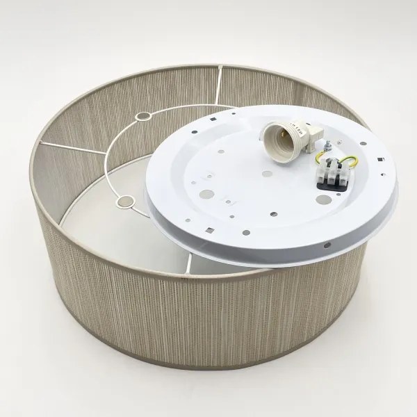 Plafonieră SIRJA 1 x E27, 15 W, 230 V, Ø 35 cm, bej