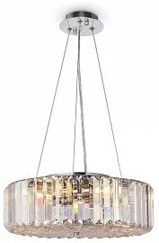 Suspensie moderna cristal 6 becuri E27 Recinto MOD080CL-06CH Maytoni