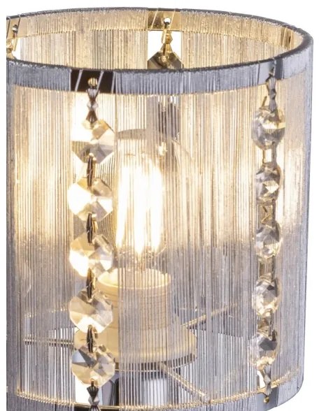 Globo 15091W - Aplică de cristal WALLA 1xE14/40W/230V