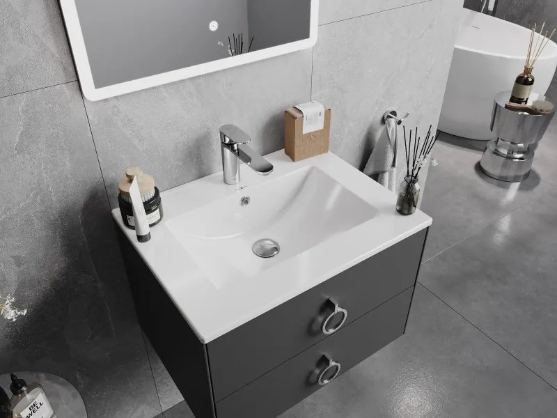 Mexen Atena chiuvetă încastrată în blat 61 x 46 cm, albă - 25016000
