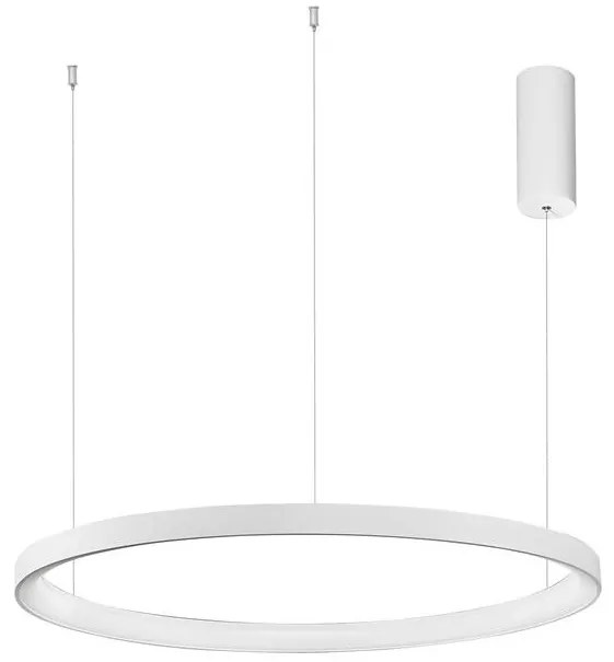 Lustra LED design modern circular PERTINO alba 60W NVL-9853685