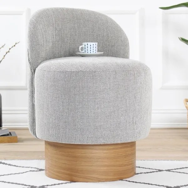 Fotoliu pentru copii RIKI, 40 x 47 cm, gri