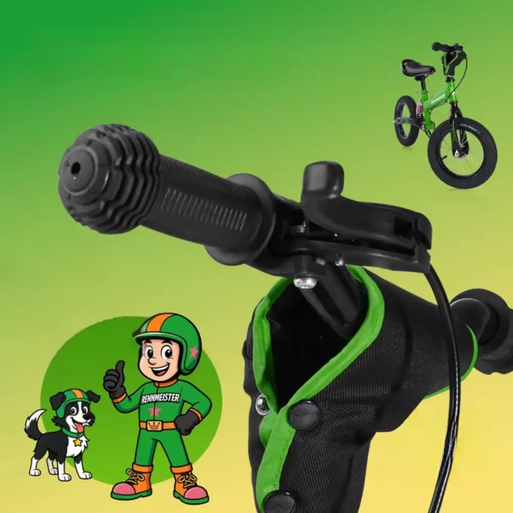 Rennmeister Bicicletă fără pedale pentru copii QUIDO, de la 3 ani, verde