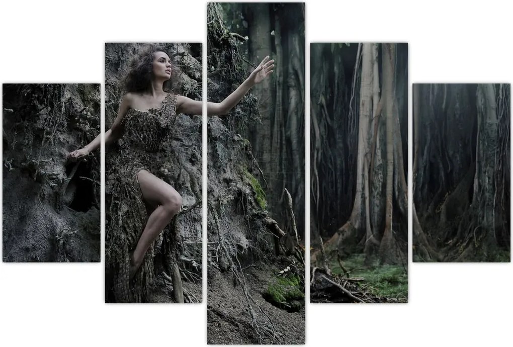 Tablou - Zâna pădurii (150x105 cm)