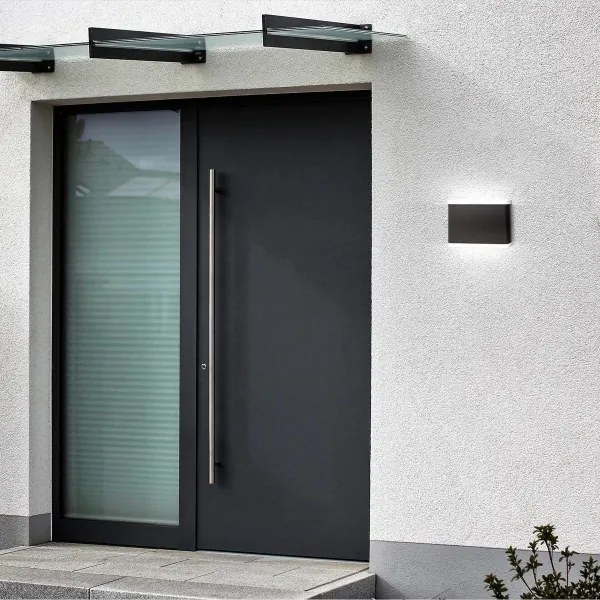 Aplică LED de exterior B.K. Licht 1184 2xLED/3,5W/230V IP44 4000K