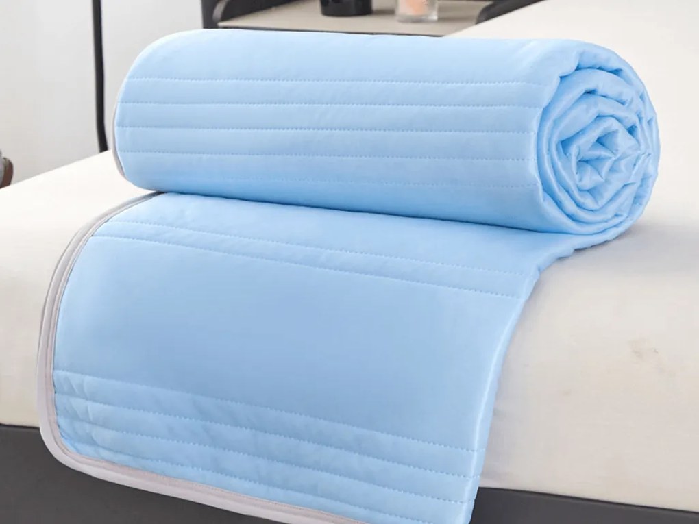 Pilota de vara racoritoare CELIA, albastru Dimensiune: 140 x 200 cm