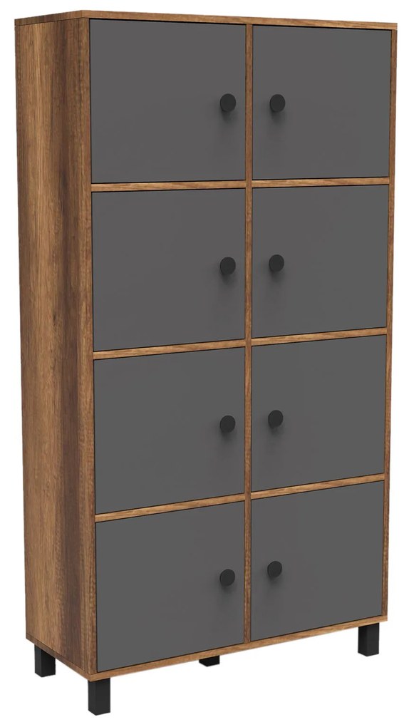 Dulap Minnie 06 (Nuc + Antracit). 1072610