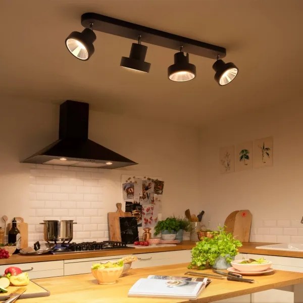 Spot LED BUKKO 4xLED/4,3W/230V Philips 50604/30/P0