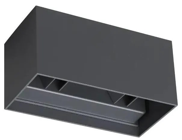 Aplică LED de exterior Ideal Lux ATOM LED/25W/230V IP54 antracit