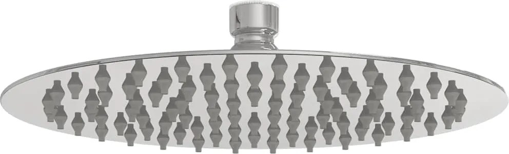 vidaXL Cap de duș cu ploaie din oțel inoxidabil 304 rotund 20 cm