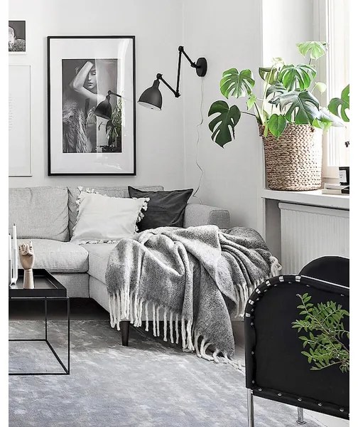 ByRydens 2827660-4000 - Lampă dimabilă de perete BAZAAR 1xE27/5W/230V negru