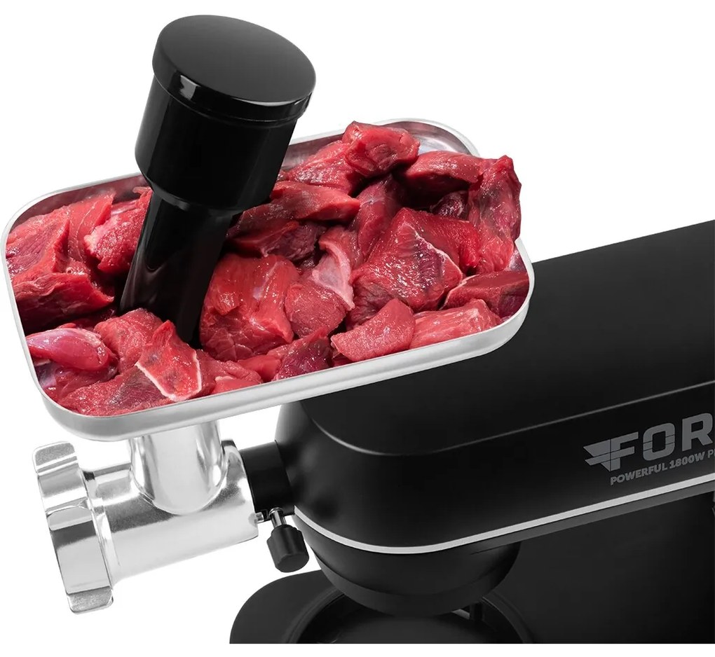 Robot de bucătărie ECG Forza 6600 Metallo Nero