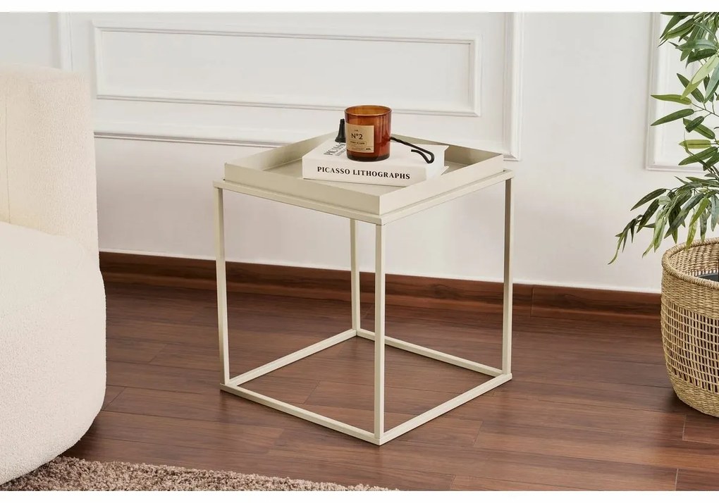 Măsuță laterală Simi Taupe