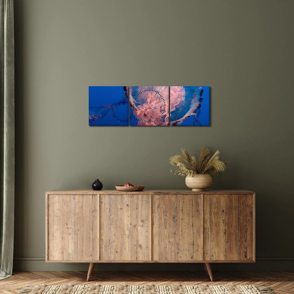 Tablou - Medusa (cu ceas) (90x30 cm)