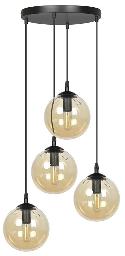 Suspensie Cosmo 4 Bl Premium Miodowy 713/4Prem Emibig Lighting, Modern, E14, Polonia