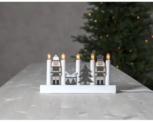 Sfeșnic de Crăciun JULIA 5xE10/3W/230V Eglo 411291