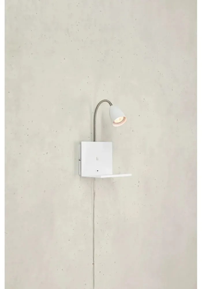 Aplică de perete albă Cuarto – Markslöjd