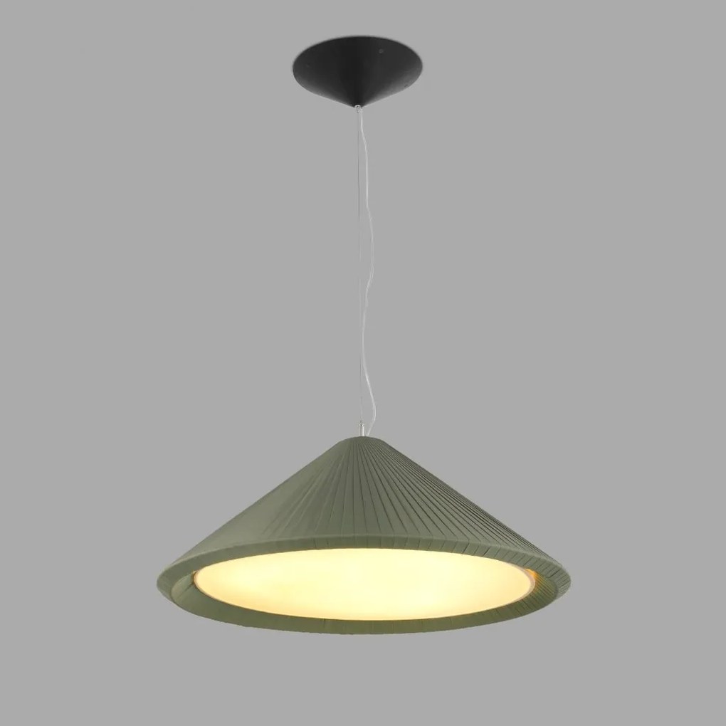 Lustra XXL suspendata design decorativ SAIGON IN 70cm green