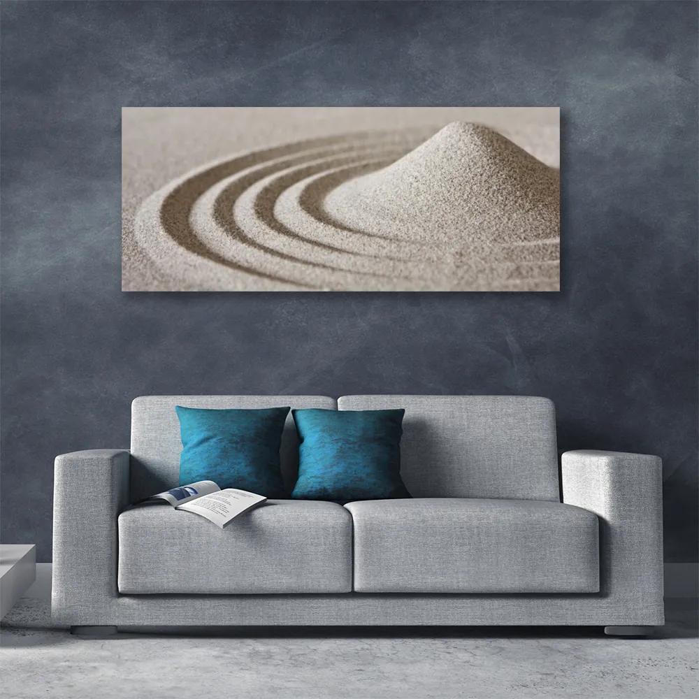 Tablou pe panza canvas Sand Art Gray