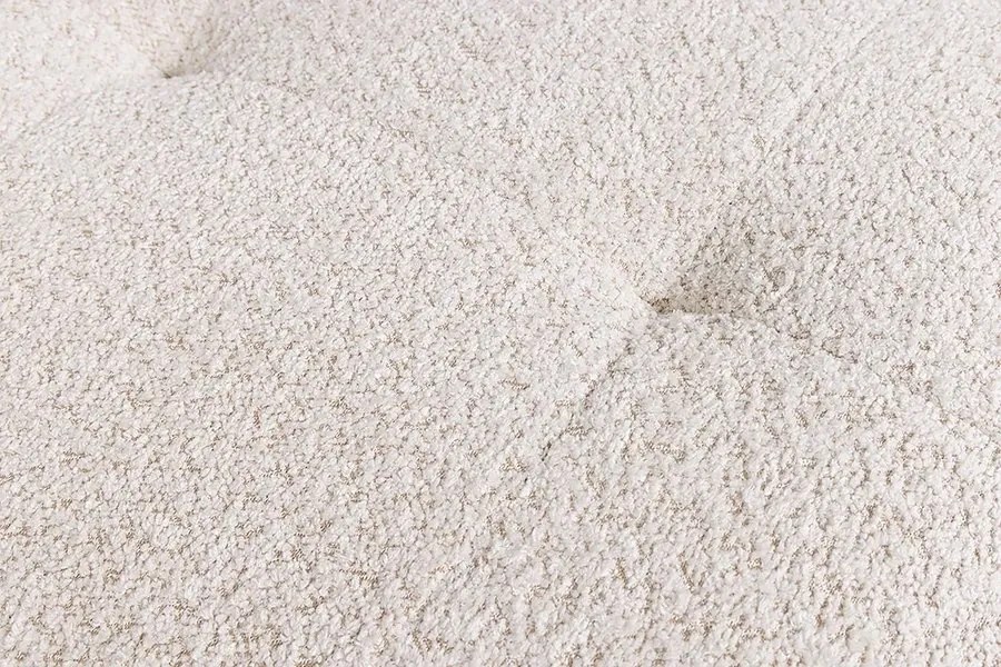 Taburetele/ Suport pentru picioare ROYAL 120cm boucle bej sampanie