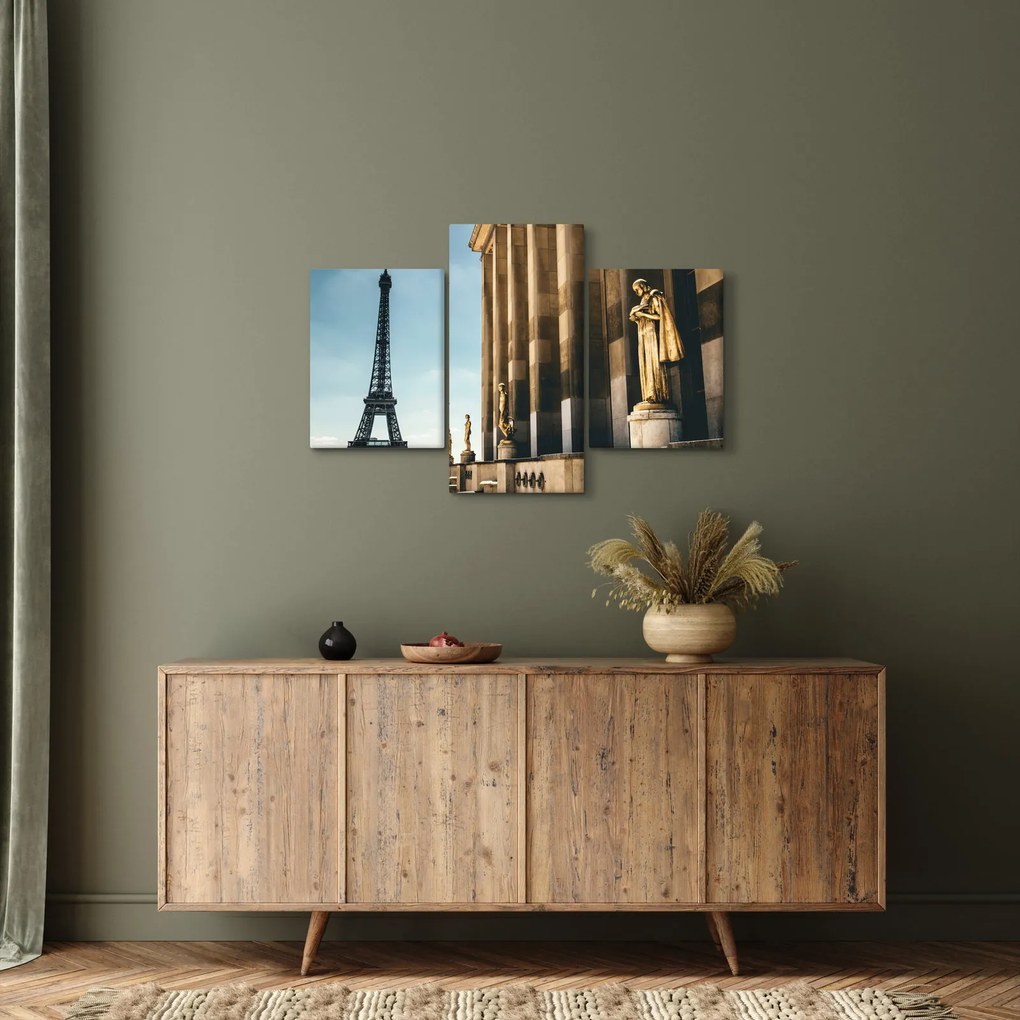Tabou din piața Trocader, Paris (90x60 cm)