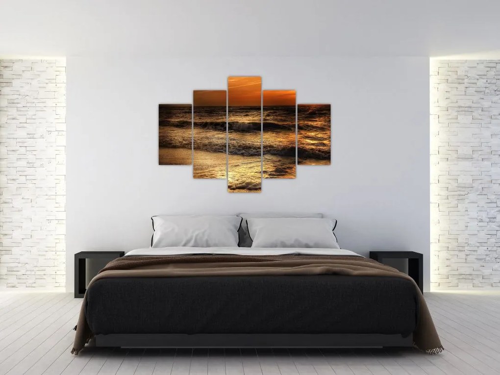 Tablou - Valuri la mal (150x105 cm)