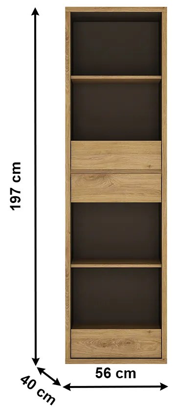 Raft înalt, stejar shetland, SHELDON TIP 11