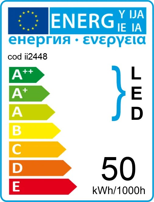 LUSTRA LED DIMABILA CU TELECOMANDA 3 FUNCTII ALBA 50W