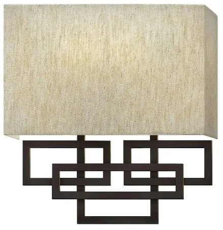 Hinkley HK-LANZA2 - Aplică de perete LANZA 2xE14/40W/230V bronz