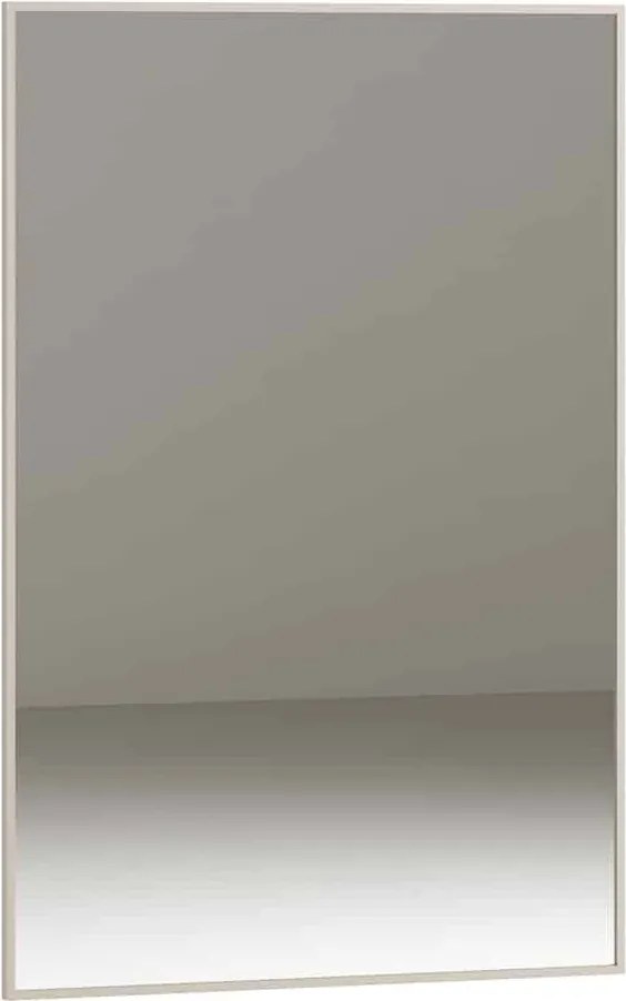 Oglindă lemn masiv crem Napoli 60x90cm