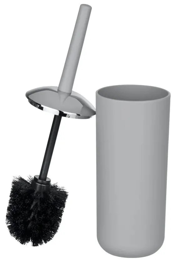 Set de accesorii de baie gri din plastic Brasil – Wenko