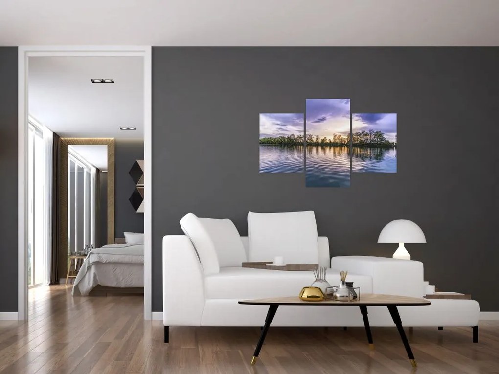 Tablou cu lac (90x60 cm)