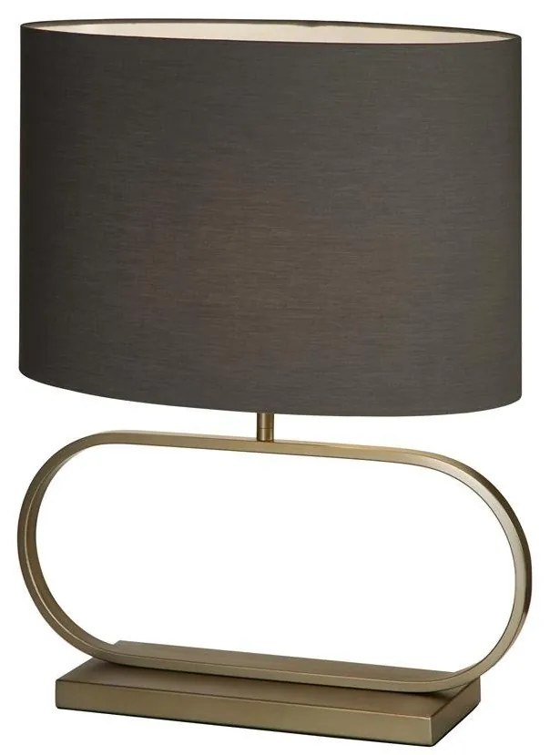 Veioza/Lampa de masa decorativa Sleek bronz/gri