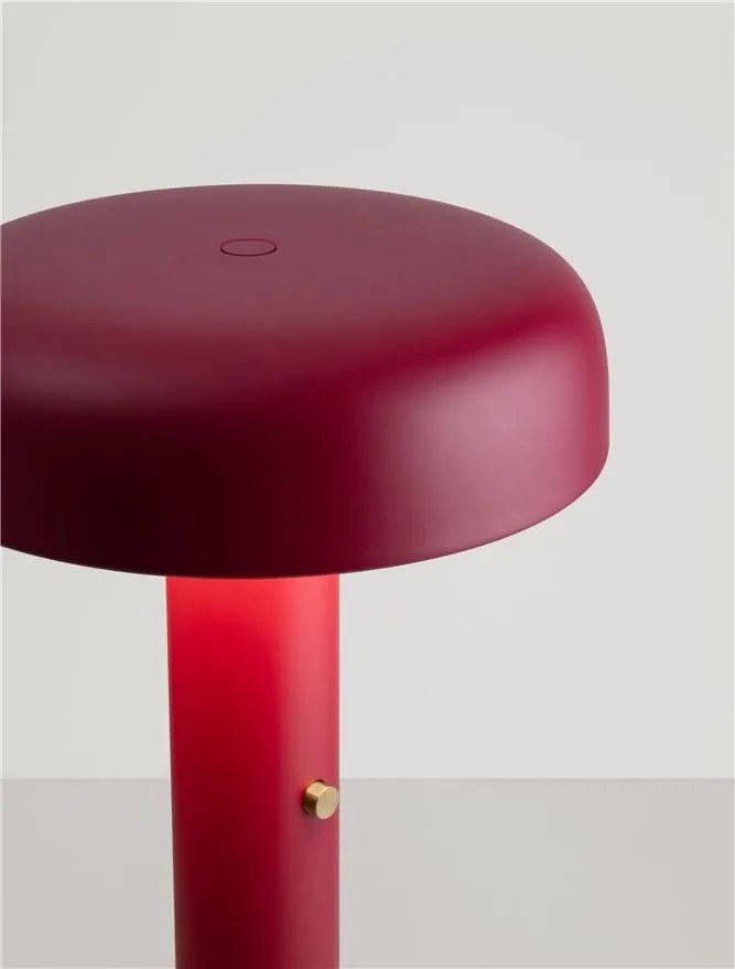 Lampadar LED 2700K NOELIA bordeaux