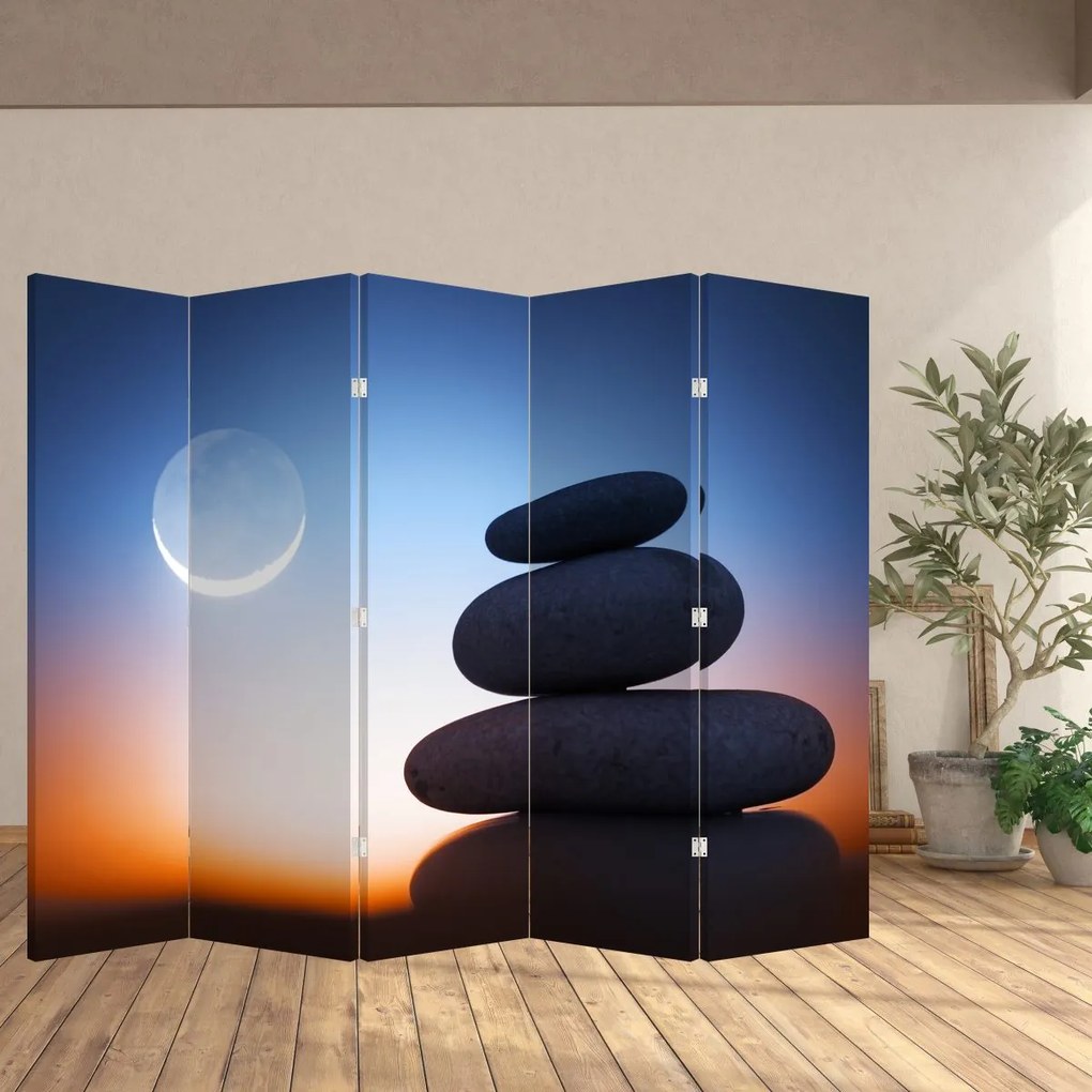 Paravan - Pietre suprapuse (210x170 cm)