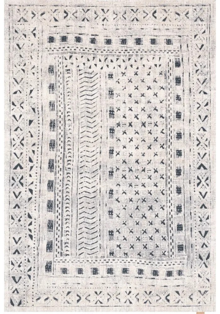 Covor alb din lână 230x340 cm Masi – Agnella