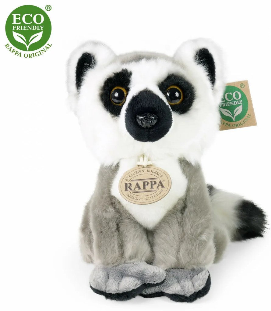 Lemur de pluș Rappa , 18 cm ECO-FRIENDLY