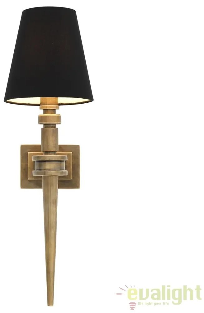 Aplica LUX din alama finisaj vintage, Waterloo Single 110986 HZ