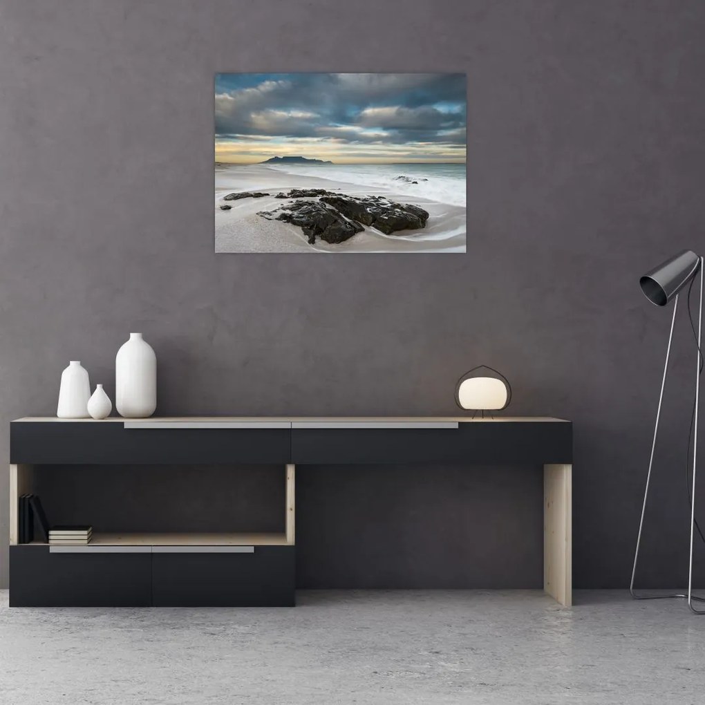 Tablou pe sticlă - Robben Island (70x50 cm)